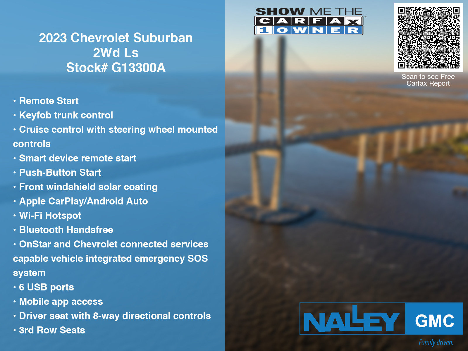 Used 2023 Chevrolet Suburban LS w/ Driver Alert Package RWD image 32