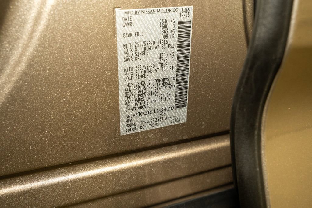 New 2026 Nissan Murano SL image 20