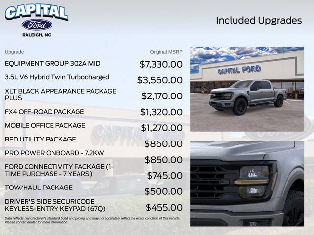 New 2026 Ford F150 XLT w/ Equipment Group 302A MID AWD/4WD image 5