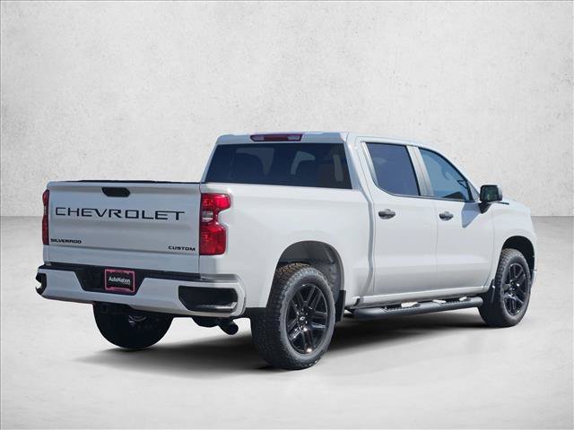 New 2026 Chevrolet Silverado 1500 Custom w/ Turbomax Blackout Package RWD image 2