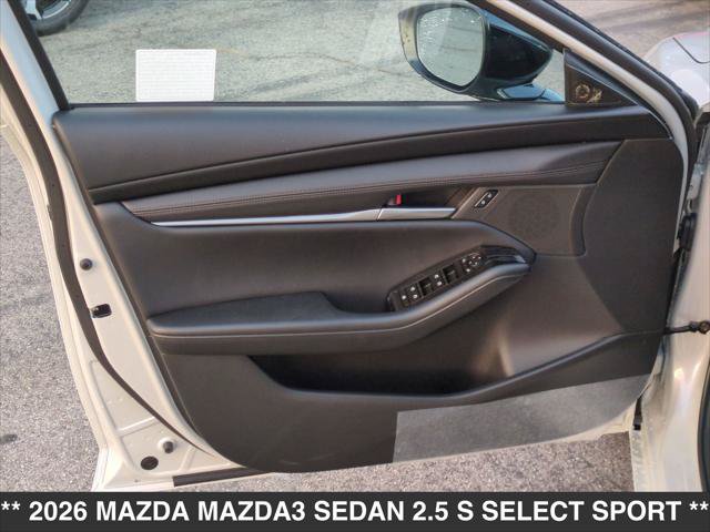 New 2026 MAZDA MAZDA3 s Sport FWD image 6