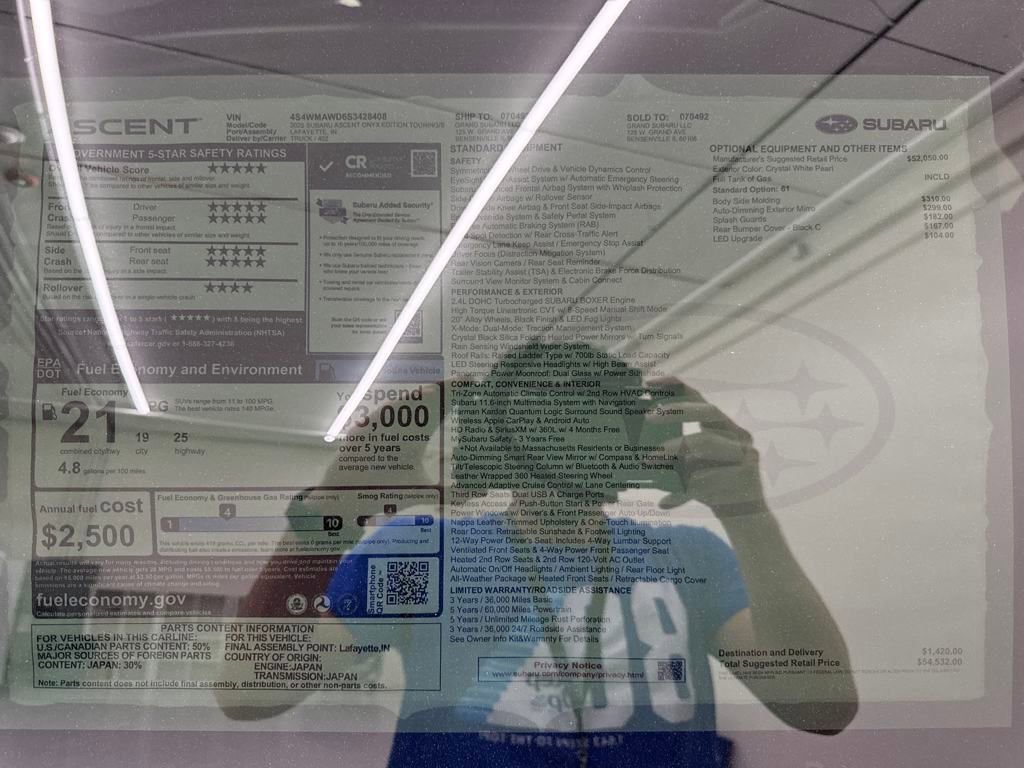 New 2025 Subaru Ascent Bronze Edition image 29