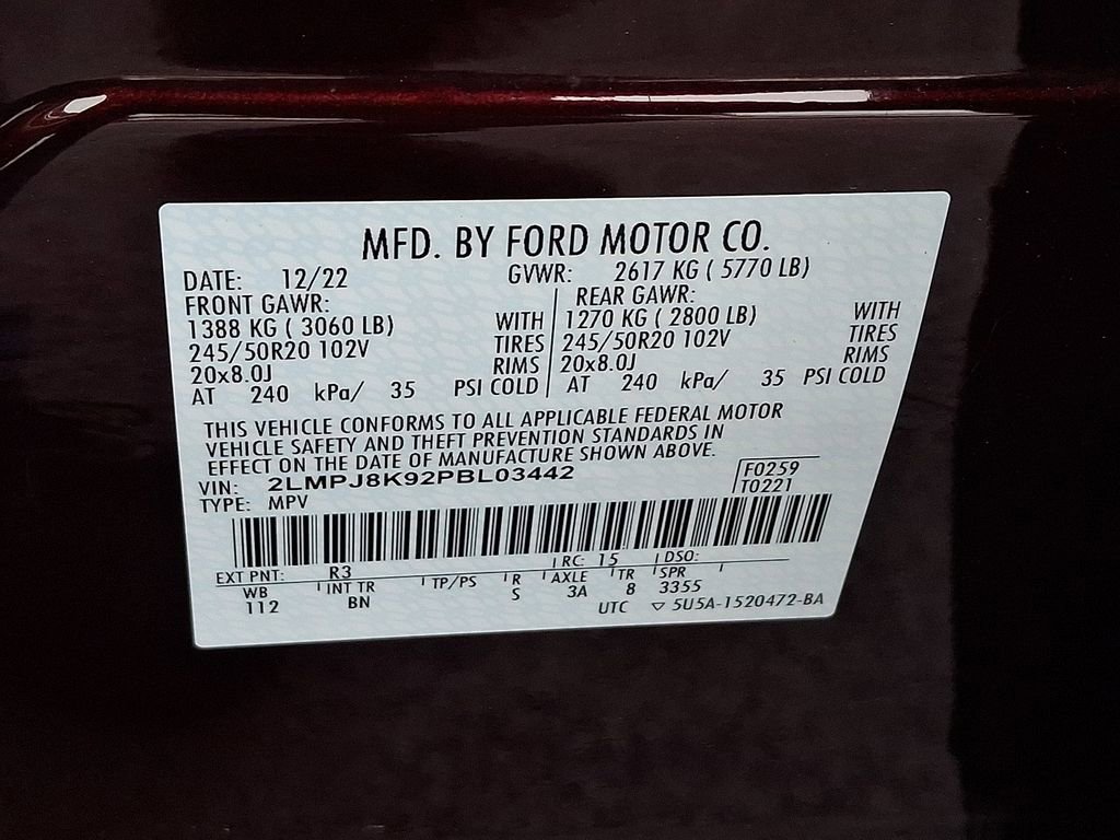 Certified 2023 Lincoln Nautilus Reserve image 26