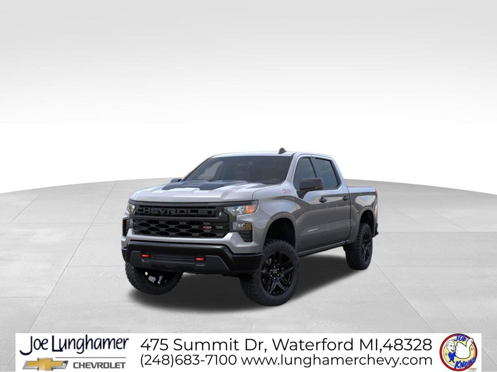 New 2026 Chevrolet Silverado 1500 Custom Trail Boss w/ LPO, Dark Essentials Package AWD/4WD image 9