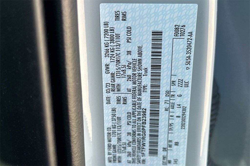 Used 2023 Ford F150 Raptor image 32