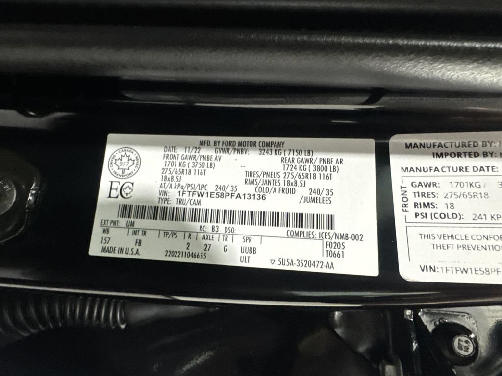 Used 2023 Ford F150 XLT w/ Equipment Group 302A High AWD/4WD image 41