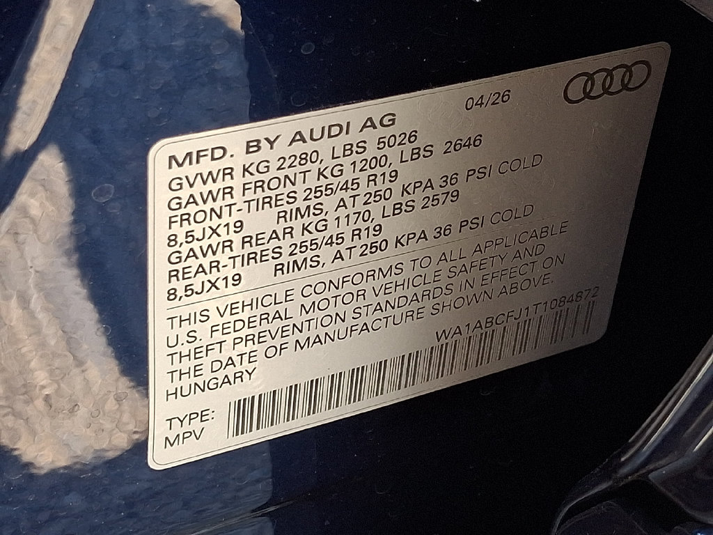 New 2026 Audi Q3 quattro 2.0T AWD/4WD image 11