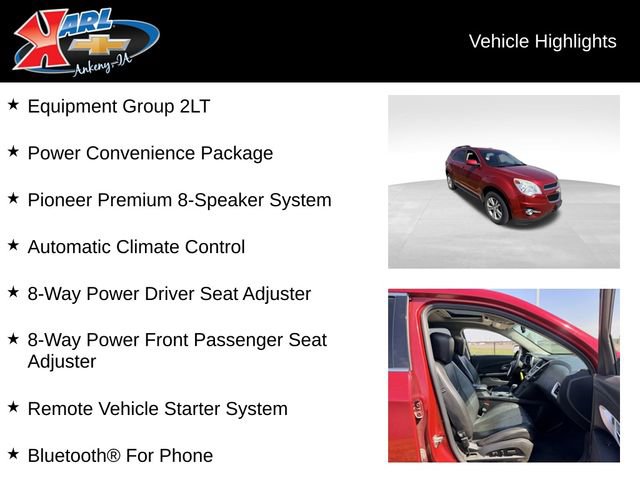 Used 2015 Chevrolet Equinox LT w/ Power Convenience Package image 2