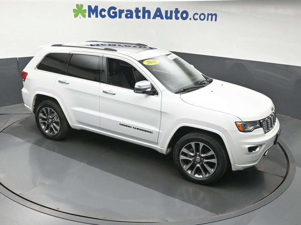 Used 2018 Jeep Grand Cherokee Overland AWD/4WD image 3