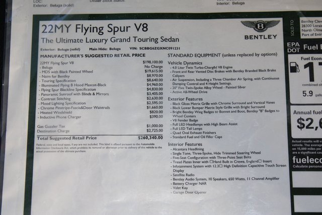 Used 2022 Bentley Flying Spur V8 image 43