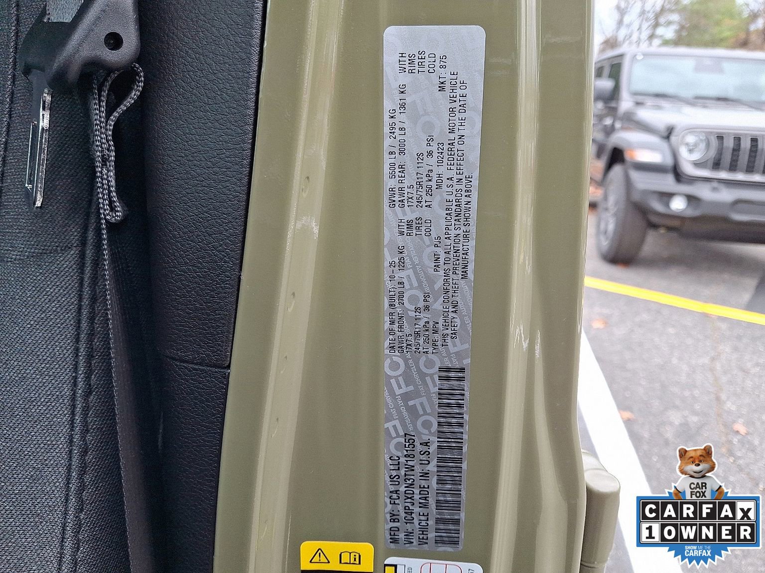 New 2026 Jeep Wrangler Sport S image 11