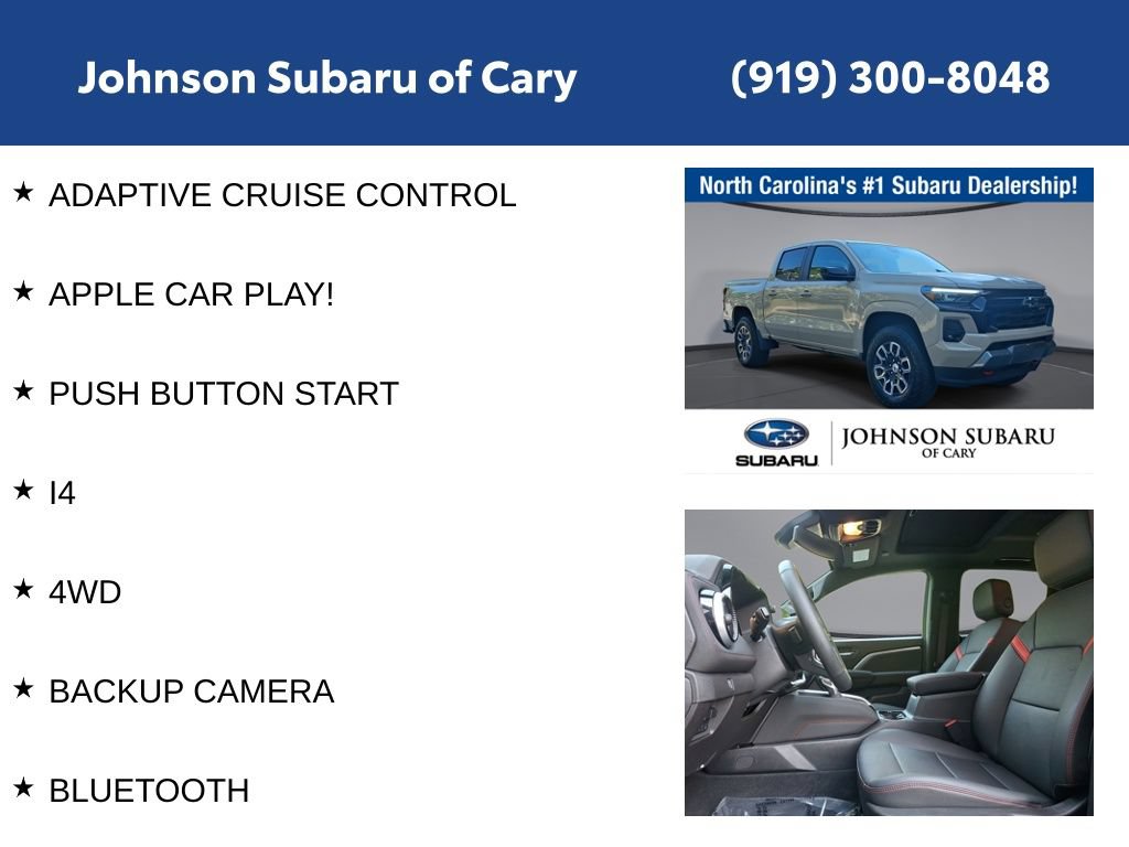 Used 2024 Chevrolet Colorado Z71 w/ Z71 Convenience Package 2 AWD/4WD image 12