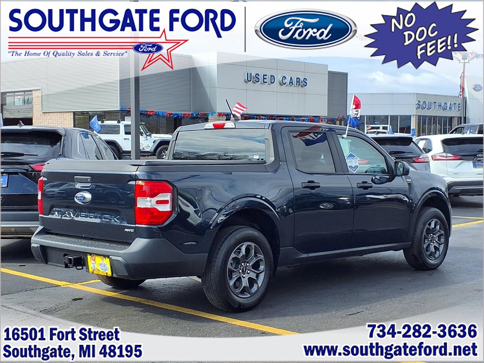 Used 2023 Ford Maverick XLT w/ Equipment Group 300A Standard image 2