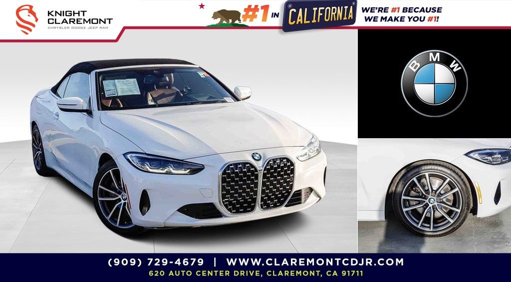 Used 2021 BMW 430i Convertible w/ Premium Package