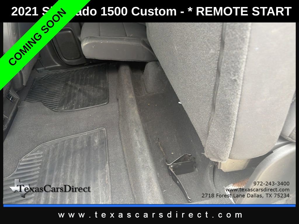 Used 2021 Chevrolet Silverado 1500 Custom w/ Custom Max Trailering Package AWD/4WD image 8