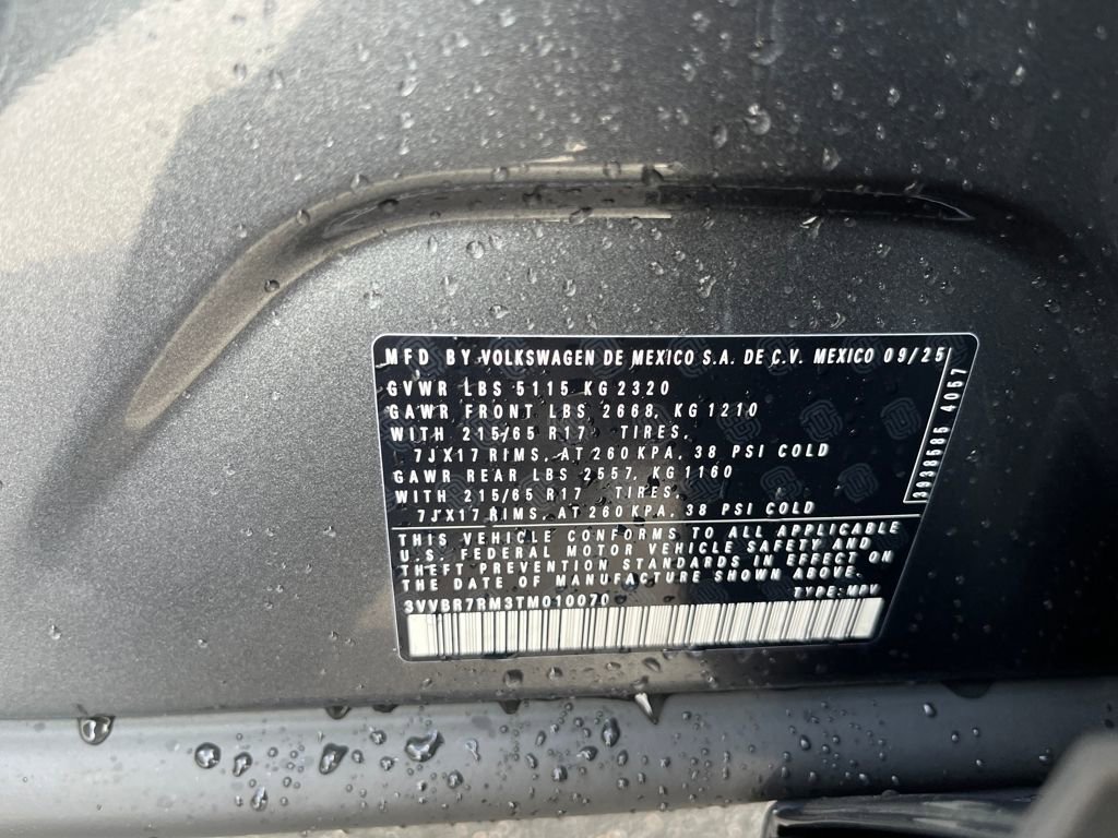 New 2026 Volkswagen Tiguan S image 29