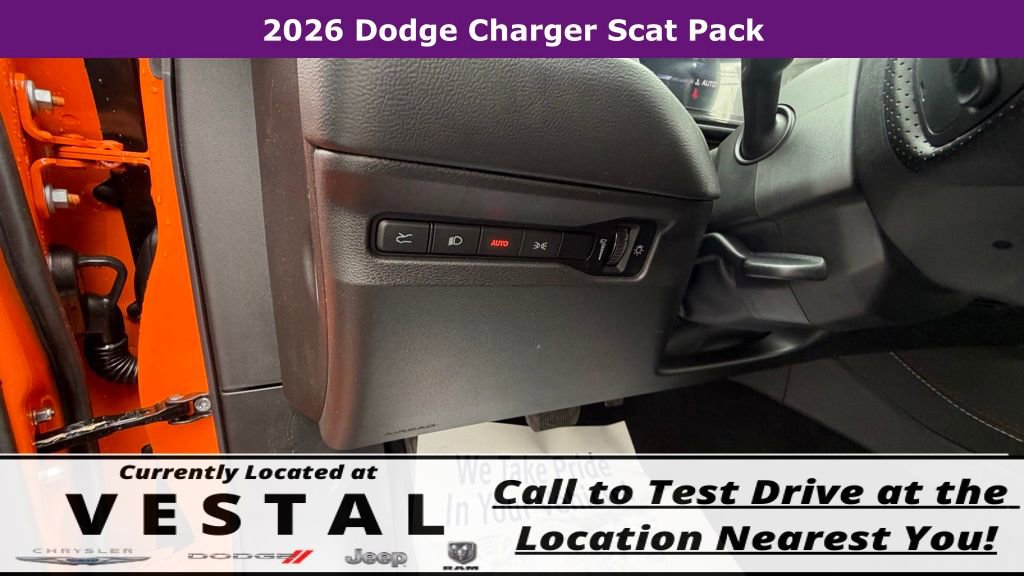 New 2026 Dodge Charger Scat Pack w/ Blacktop Package AWD/4WD image 48