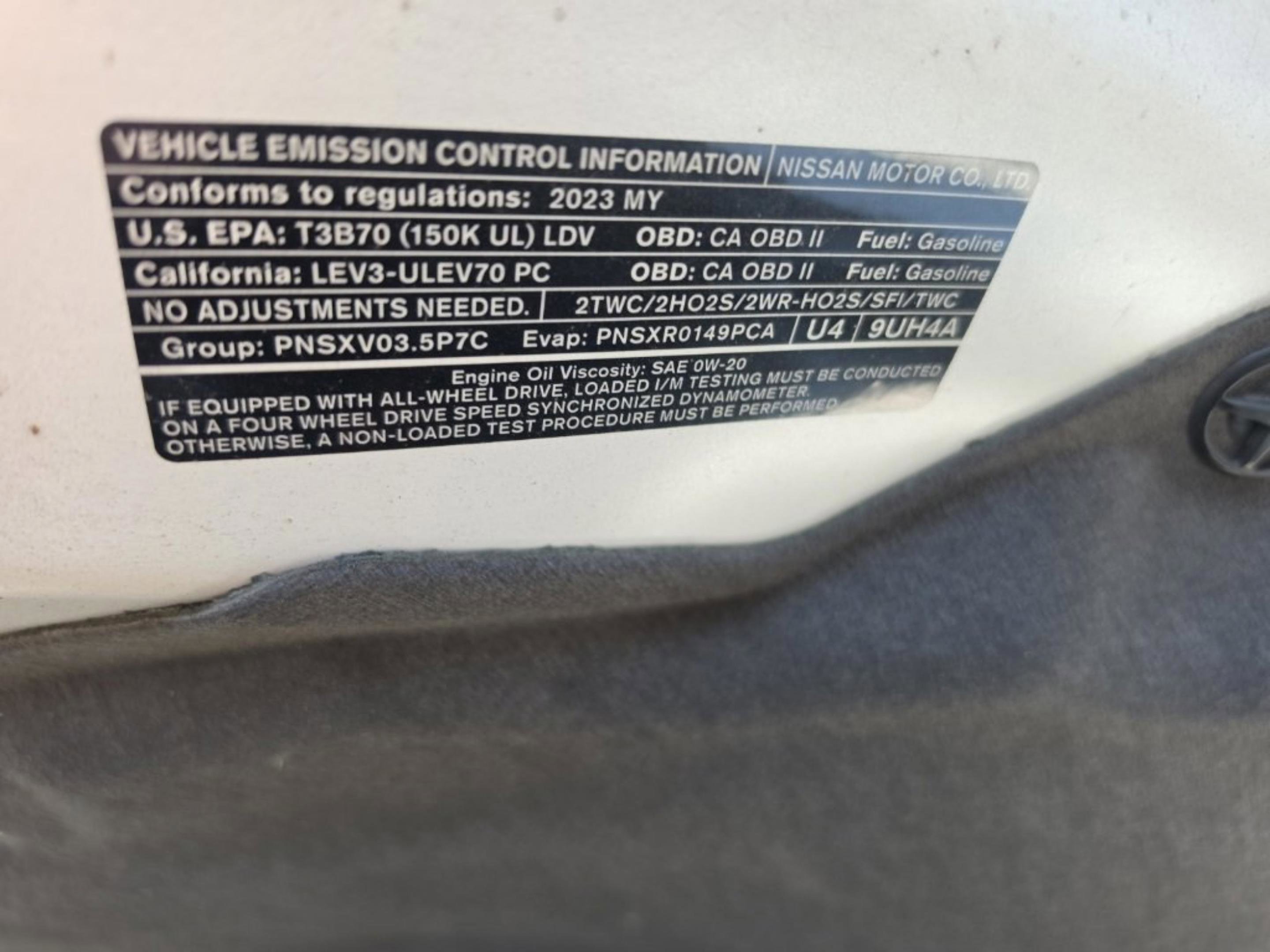 Used 2023 Nissan Murano Platinum w/ Cargo Package FWD image 11