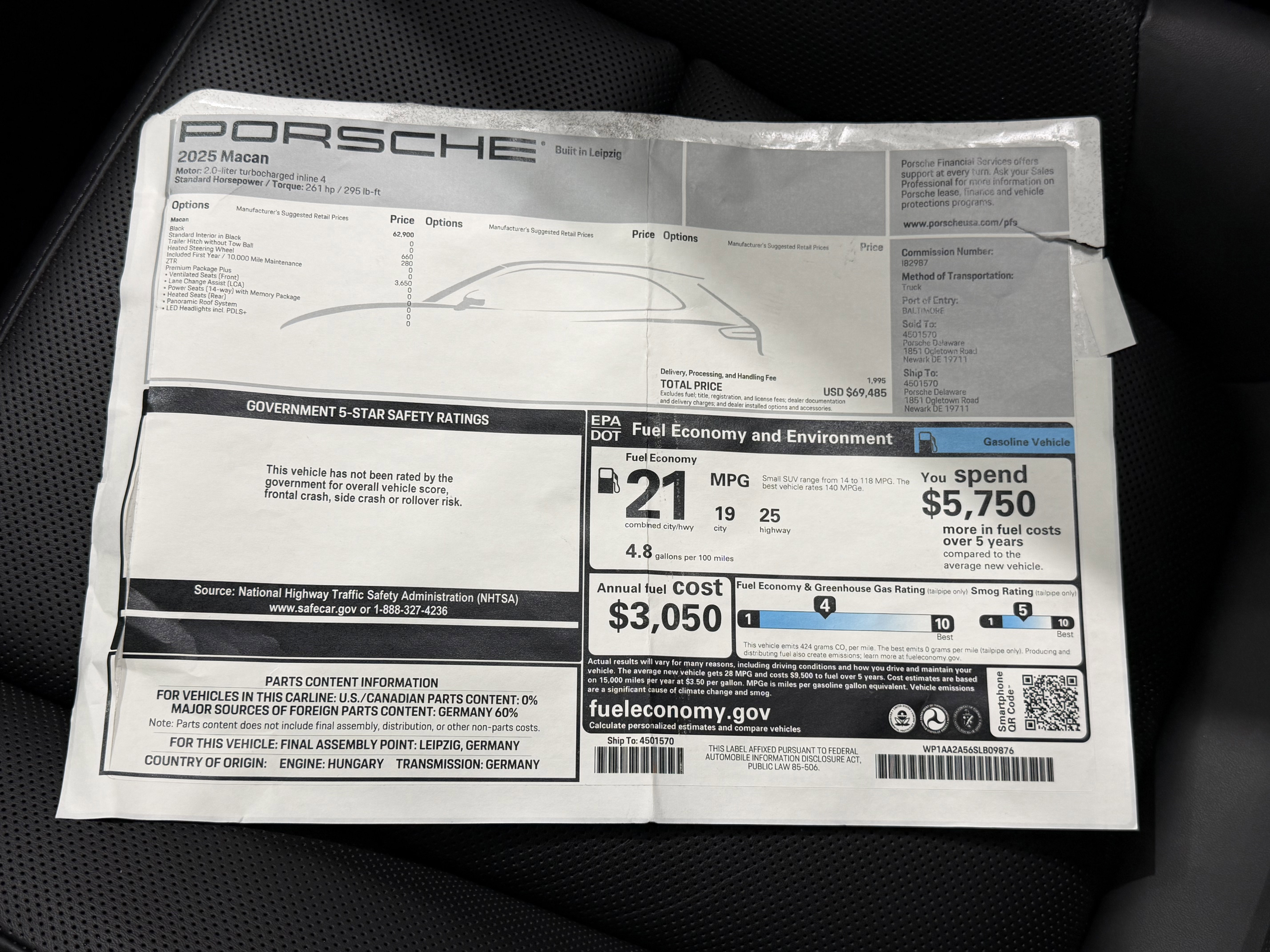 Certified 2025 Porsche Macan image 53