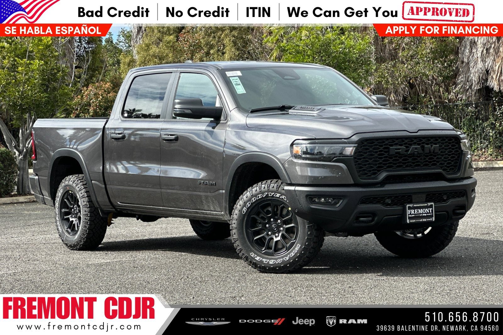 New 2026 RAM 1500 Rebel w/ Bed Utility Group AWD/4WD 360° Tour