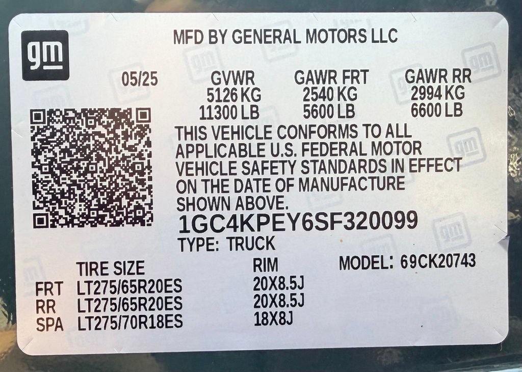 Used 2025 Chevrolet Silverado 2500 LTZ w/ Trail Boss Package AWD/4WD image 21