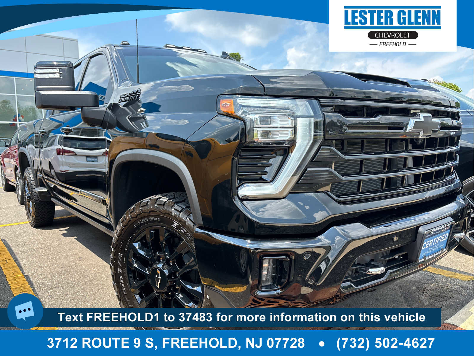 Certified 2025 Chevrolet Silverado 2500 High Country w/ Midnight Edition