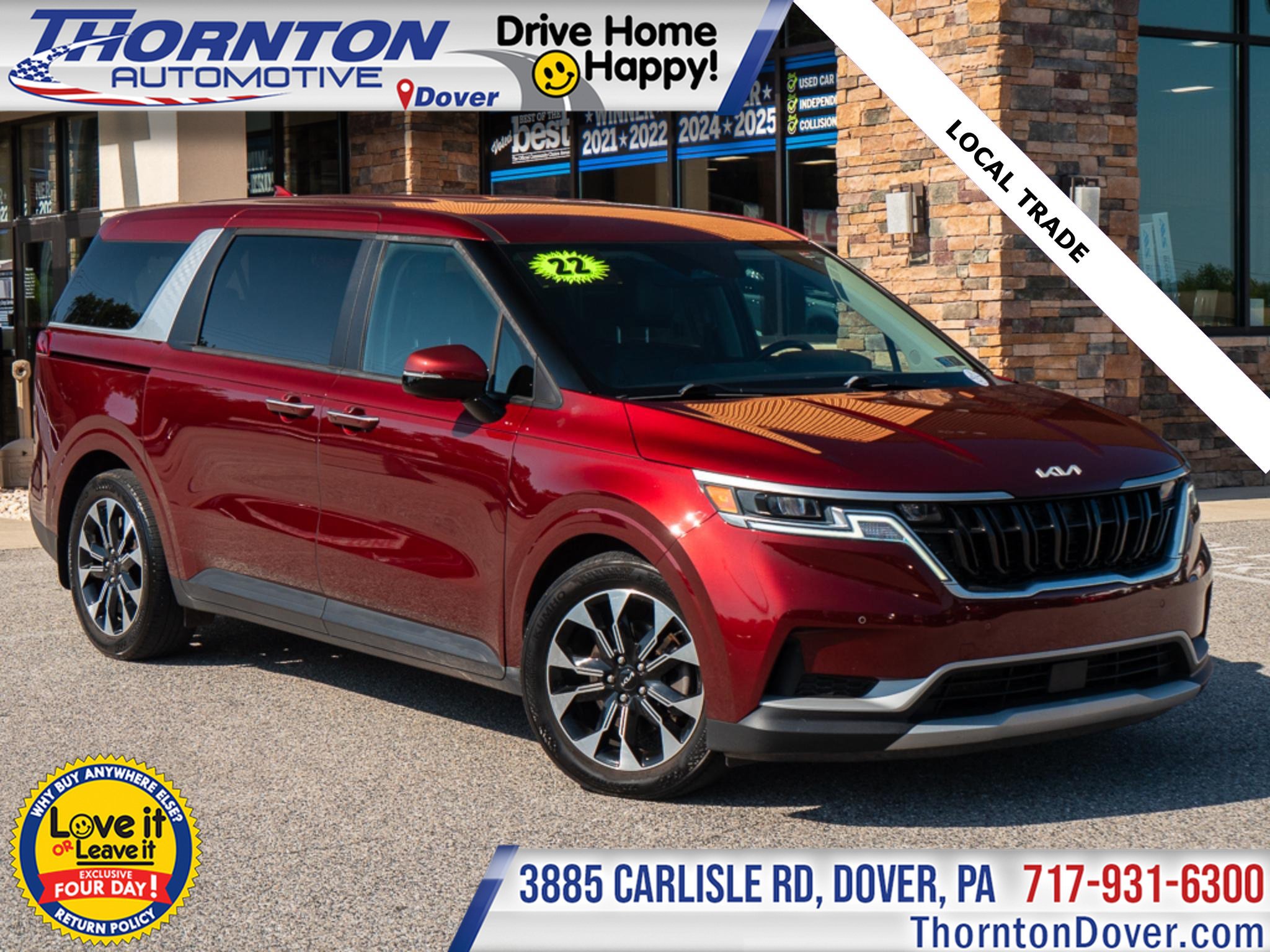 Used 2022 Kia Carnival EX FWD image 1