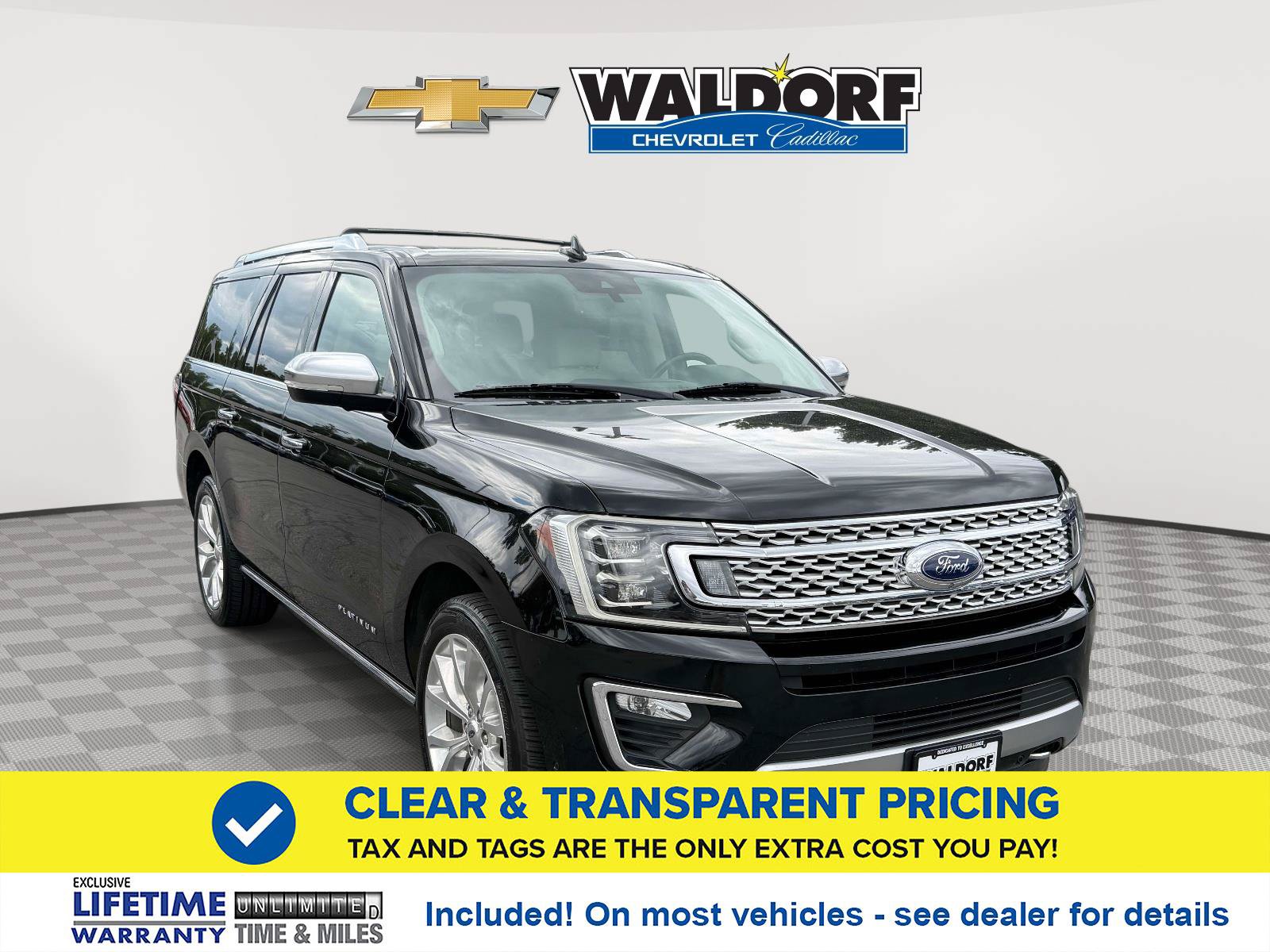 Used 2018 Ford Expedition Max Platinum AWD/4WD image 1