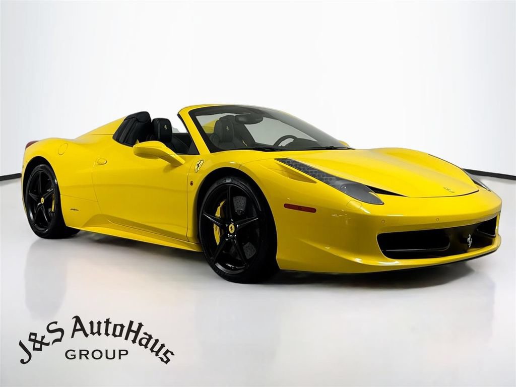 Used 2014 Ferrari 458 Spider