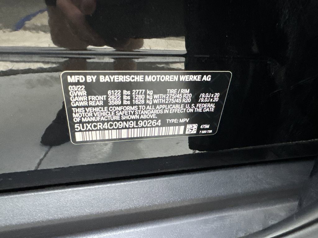 Used 2022 BMW X5 sDrive40i w/ Parking Assistance Package RWD image 91