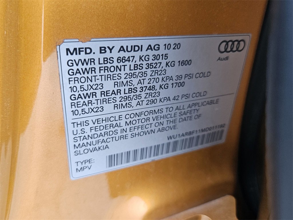 Used 2021 Audi RS Q8 image 47