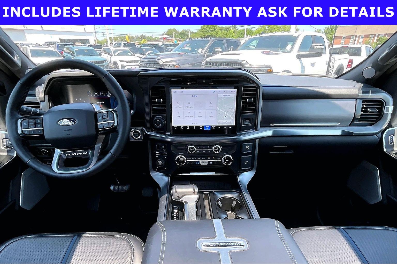 Used 2025 Ford F150 Platinum w/ Equipment Group 702A High AWD/4WD image 12