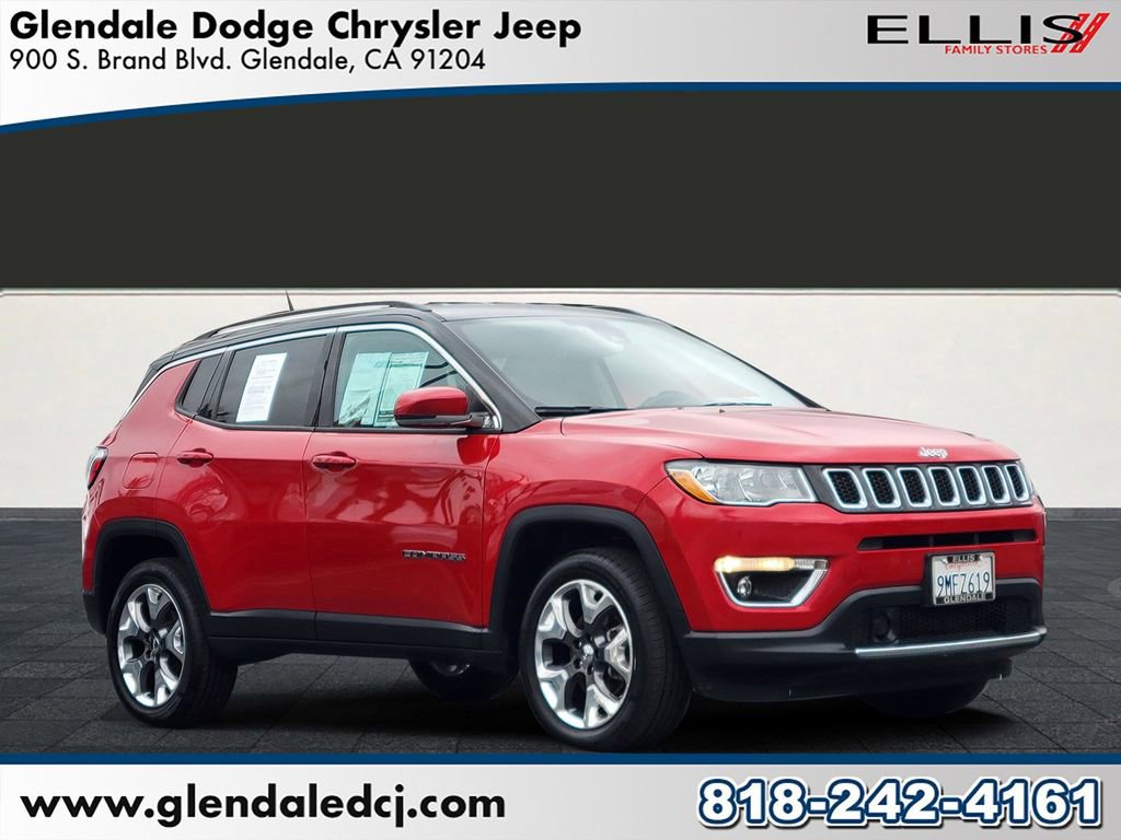 Used 2021 Jeep Compass Limited AWD/4WD image 1