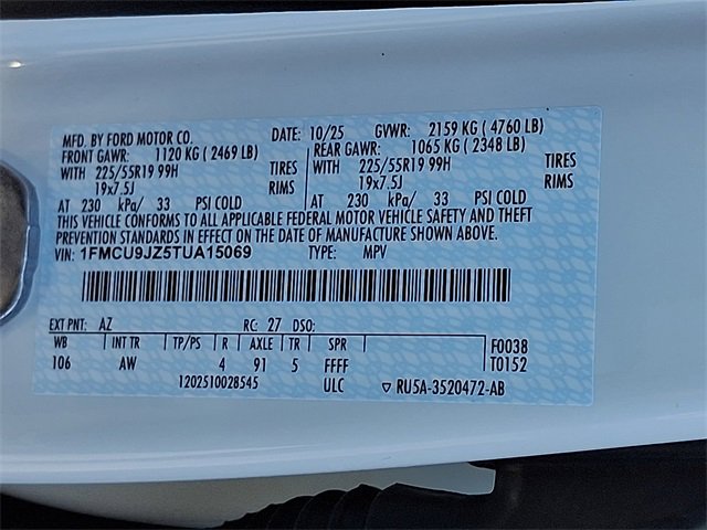 New 2026 Ford Escape Platinum w/ Premium Technology Package image 18