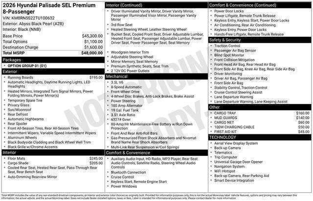 New 2026 Hyundai Palisade SEL image 24