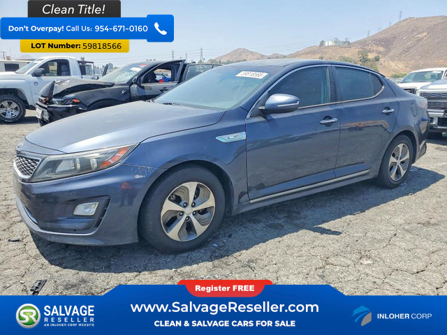 Used 2014 Kia Optima LX w/ Hybrid Convenience Package