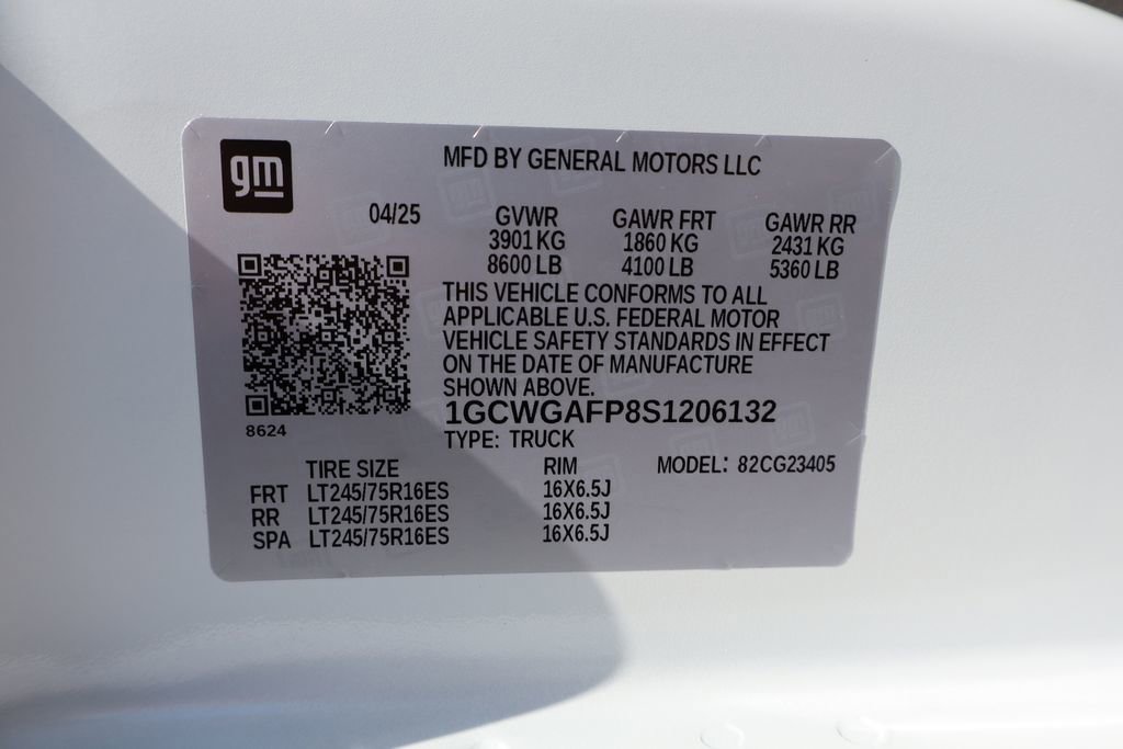 New 2025 Chevrolet Express 2500 w/ Driver Convenience Package image 43