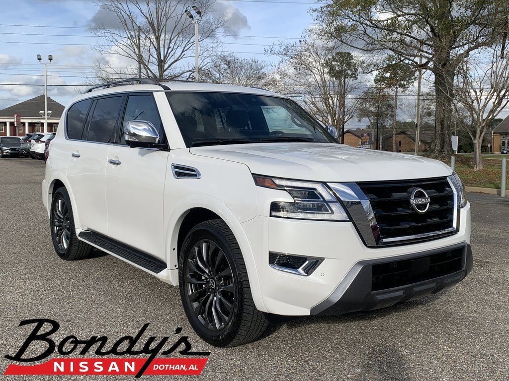 Used 2024 Nissan Armada Platinum w/ Captain's Chairs Package image 1