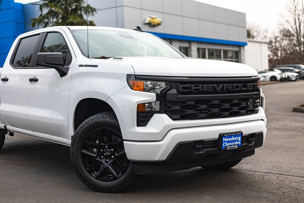 New 2025 Chevrolet Silverado 1500 Custom w/ Turbomax Blackout Package image 3