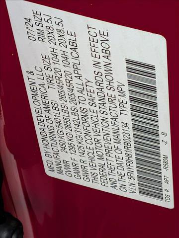 Certified 2024 Honda Passport Black Edition image 25