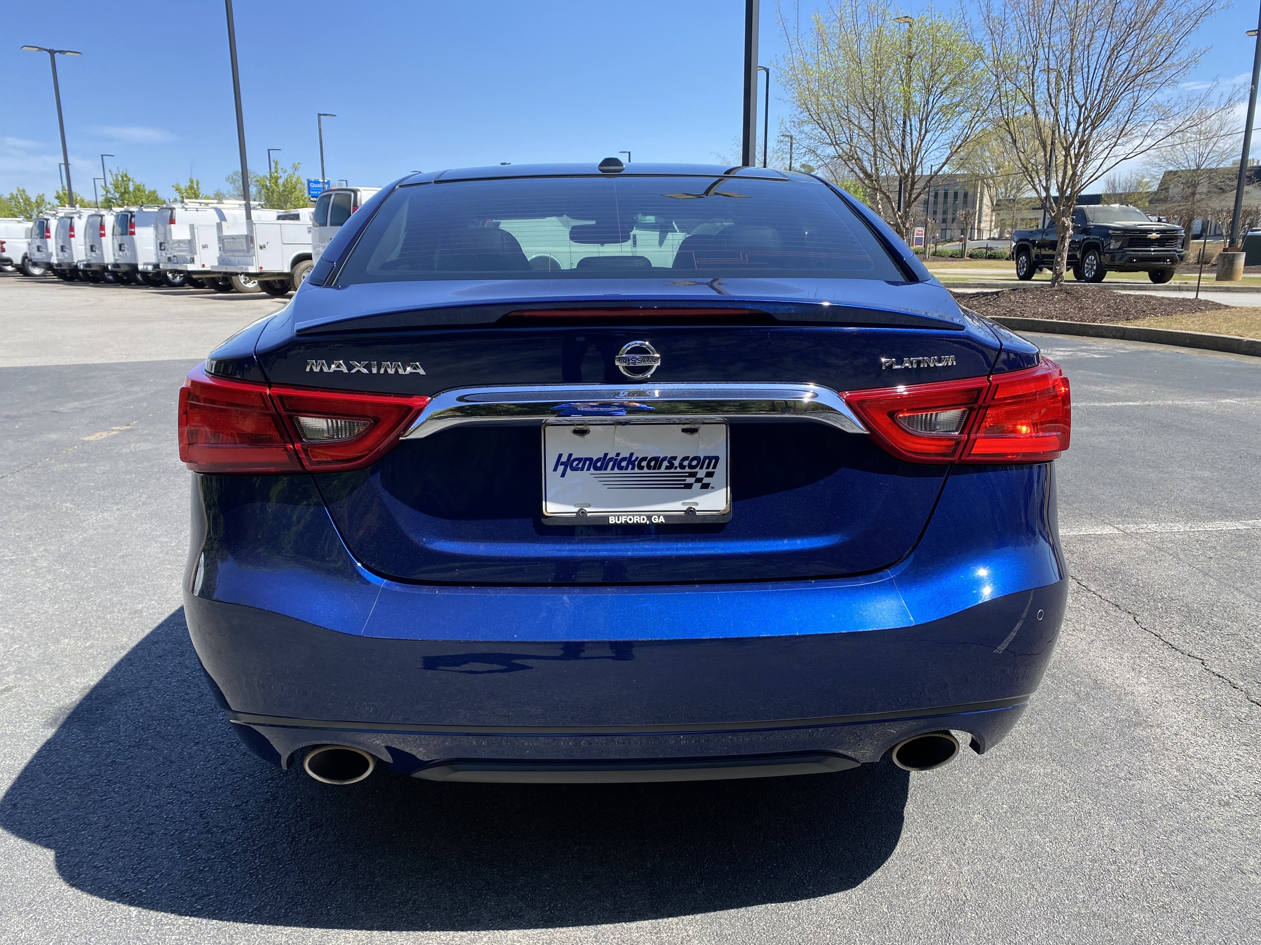 Used 2017 Nissan Maxima Platinum w/ Medallion Package image 8