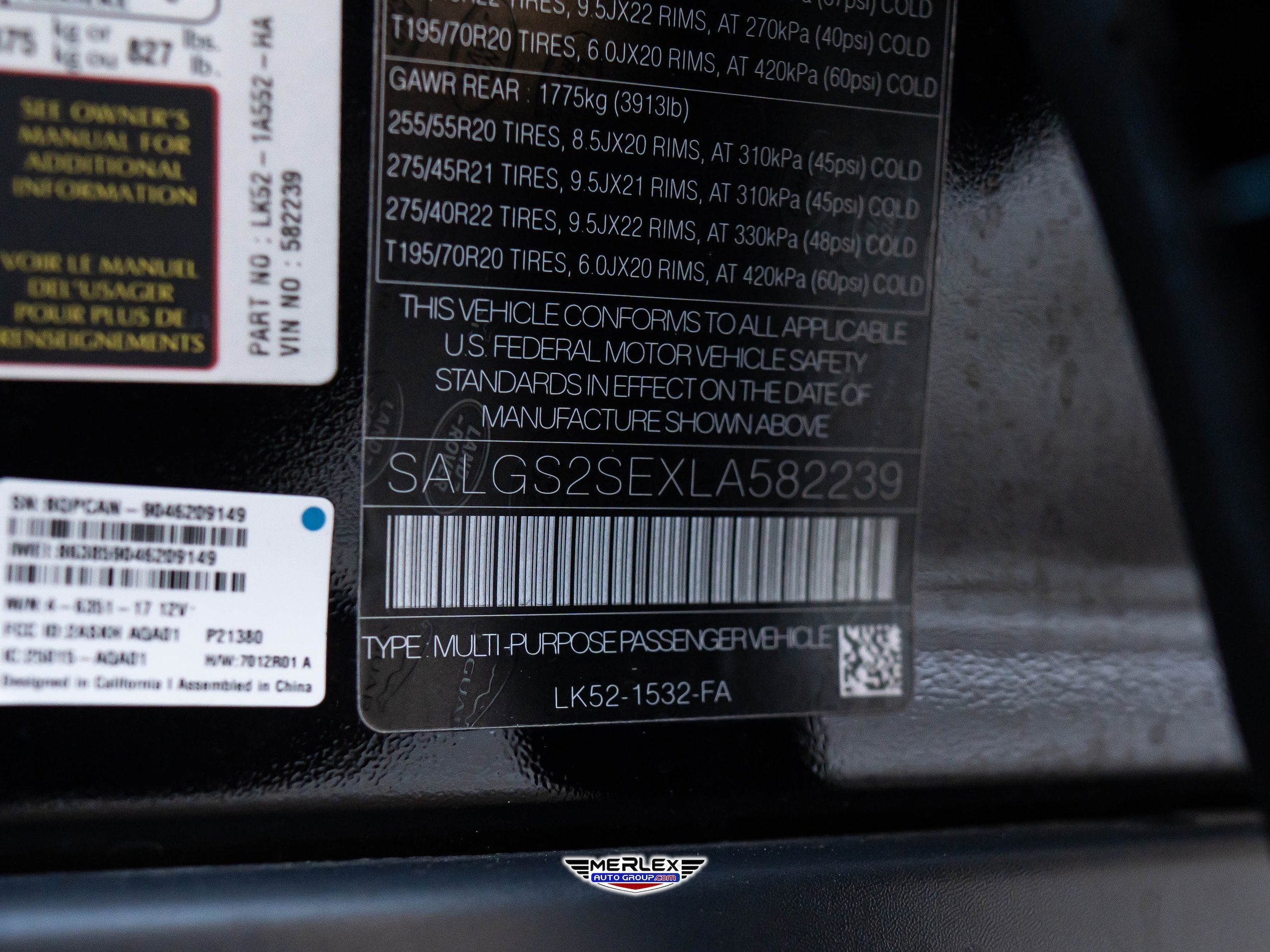 Used 2020 Land Rover Range Rover HSE AWD/4WD image 57