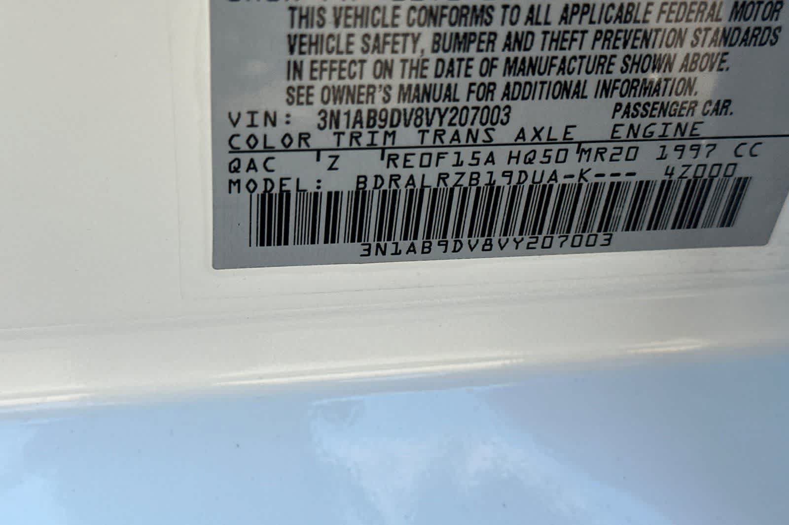 New 2027 Nissan Sentra SR FWD image 32