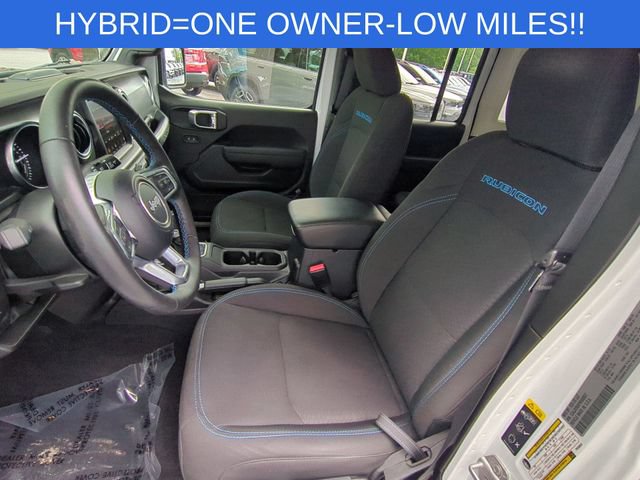 Used 2023 Jeep Wrangler Unlimited Rubicon 4xe w/ Cold Weather Group AWD/4WD image 14
