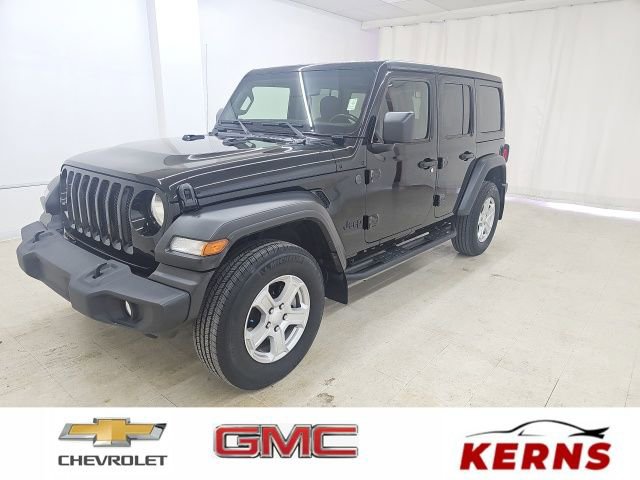 Used 2022 Jeep Wrangler Unlimited Sport image 1