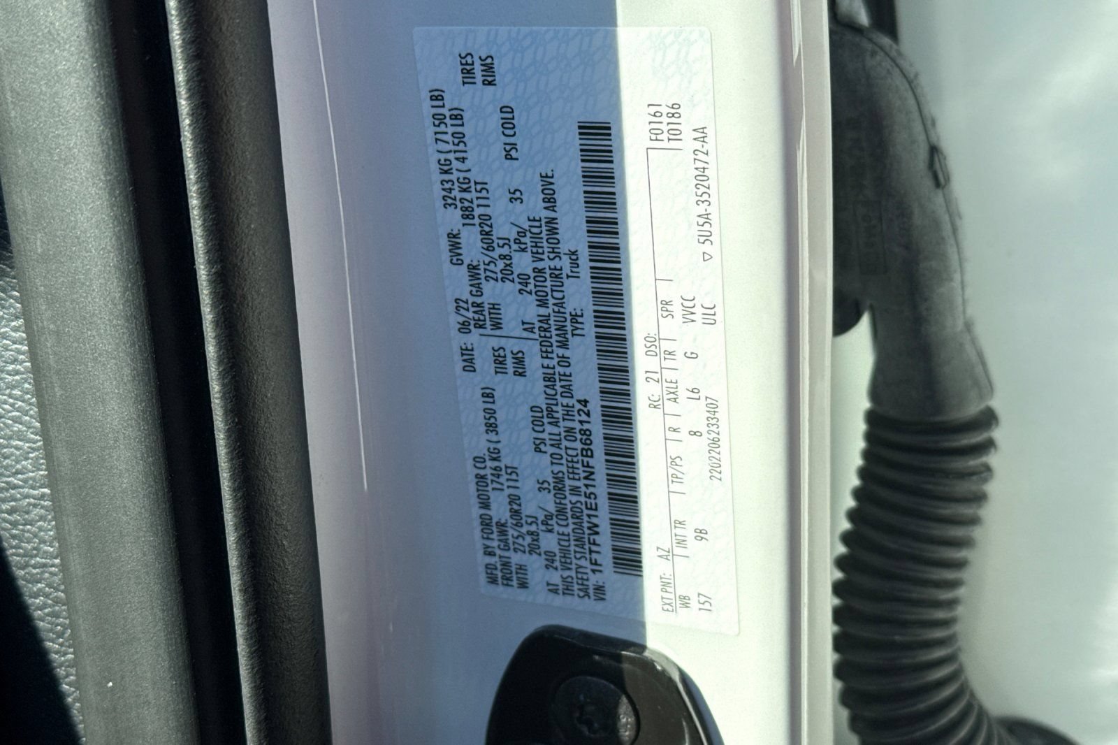Certified 2022 Ford F150 Platinum w/ Equipment Group 701A High AWD/4WD image 29