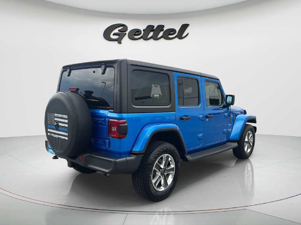 Used 2022 Jeep Wrangler Unlimited Sahara w/ LED Lighting Group AWD/4WD image 5