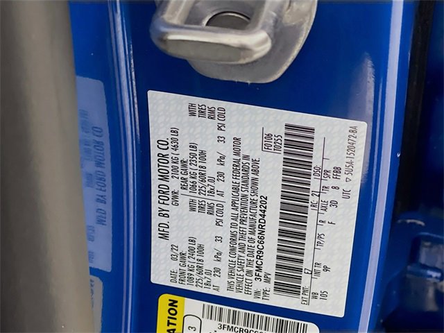 Used 2022 Ford Bronco Sport Outer Banks w/ Tech Package image 34