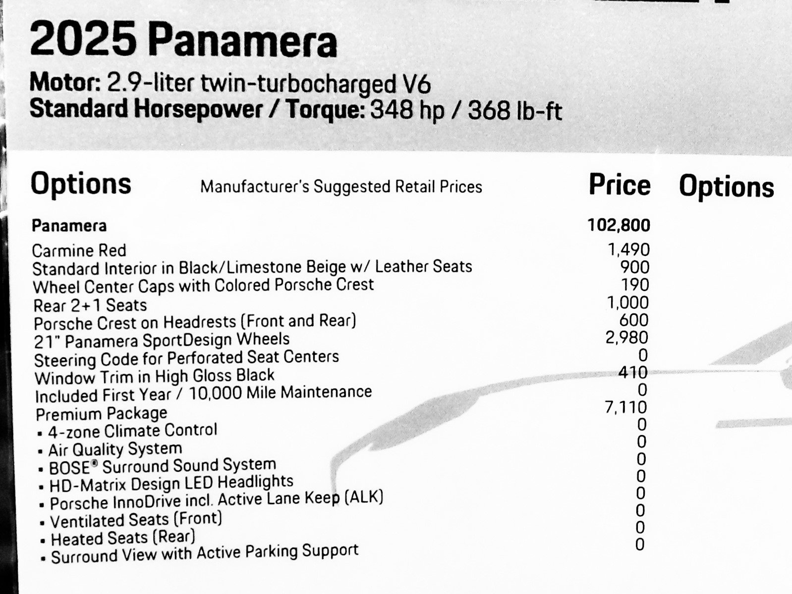 Used 2025 Porsche Panamera 4 image 29