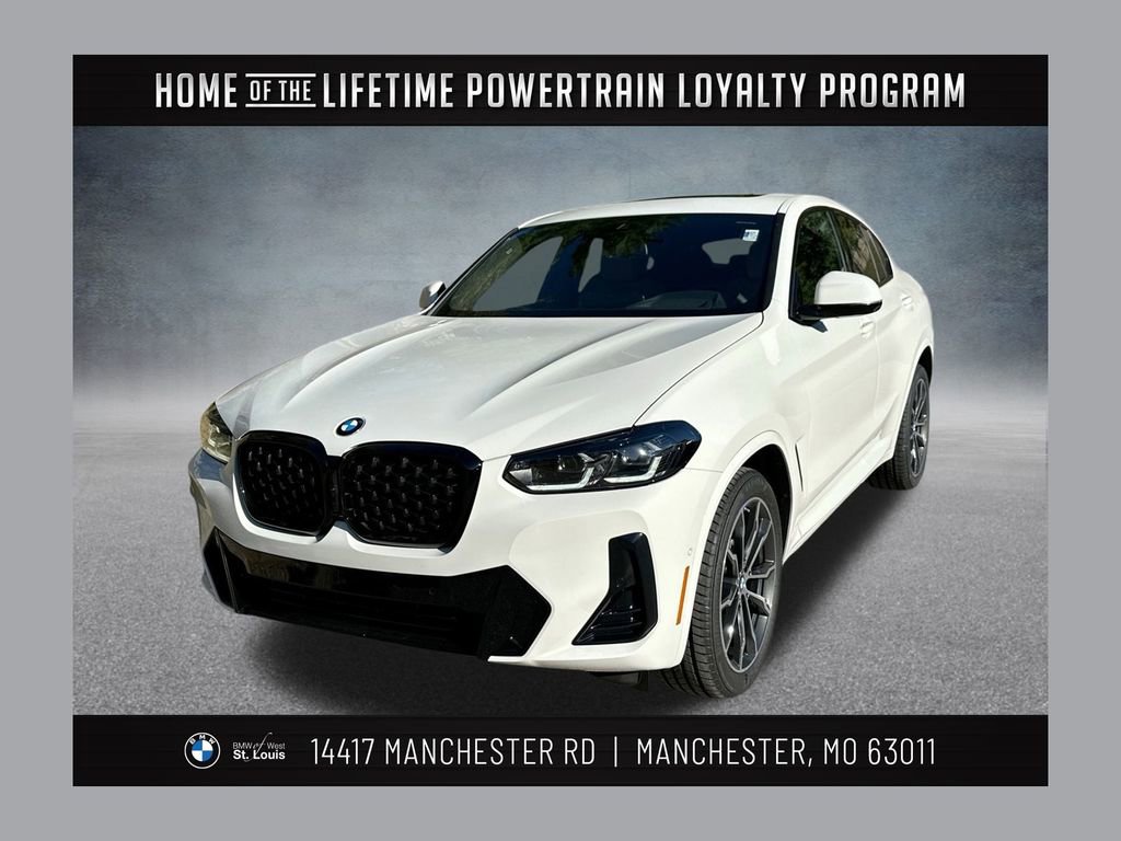 New 2025 BMW X4 xDrive30i w/ Premium Package